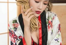 [Ligui丽柜] 2019.09.20《紧缚丽莲》- 甜甜 [65+1P]-美图岛