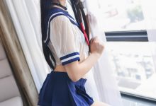 Cos小姐姐雪琪 – 透明JK [20P21.8M]-美图岛