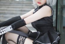 黑丝长腿美女动漫展美女cos写真-美图岛