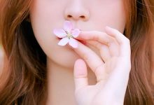 清新美女唯美迷人花海写真图片-美图岛