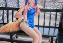 [南桃Momoko]玉藻前旗袍-美图岛