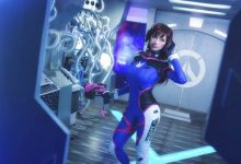 游戏美女dva cos图片守望先锋cos美女图片-美图岛