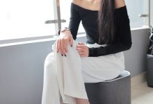 丝慕写真 特写集04 诗晴 - 天鹅绒裤里丝 [75P]-美图岛