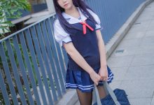 白金Saki写真 – 校服 [29P]-美图岛