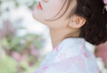 和服美女娇俏动人写真图片-美图岛