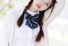 清纯萝莉学生妹制服写真图片-美图岛