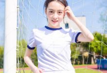 长腿美女运动服性感写真图片-美图岛