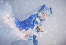 甜美可爱初音未来cosplay-美图岛
