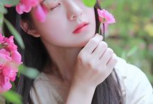 清新文艺美女白嫩诱人写真图片-美图岛