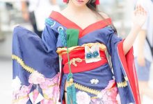 丰满爆乳cos美女个性主流二次元诱惑写真-美图岛