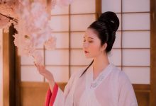 日系美女古风和服写真图片-美图岛