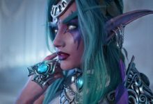 俄罗斯美女cosplay魔兽世界性感写真图片-美图岛