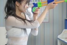 [MSLASS梦丝女神] 2020.01.03 NO.142 双马尾杀 灵唯 [63+1P/487M]-美图岛