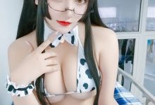 夏鸽鸽不想起床 - 奶牛[37P+10V／169M]-美图岛