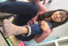 学妹校园寝室短丝系列007期 朱晨伊[55P／218MB]-美图岛