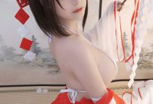 蜜汁猫裘 NO.045 巫女 [61P-702MB]-美图岛