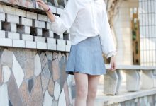 奈丝写真 NO.049 清纯呆萌的学妹-小橙子 [56P+486M]-美图岛