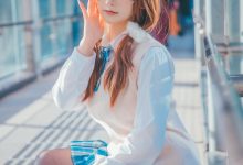 雪晴Astra - NO.32 JK夕阳 [25P-263MB]-美图岛