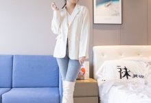 [BoBoSocks袜啵啵]NO.050 小甜豆-高跟长靴、白棉袜[175P+1V／8.01GB]-美图岛