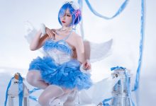 二佐Nisa — 蕾姆天使 [15P-201M]-美图岛