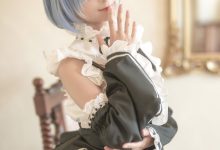 蠢沫沫 - NO.183 猫耳雷姆 [33P-318MB]-美图岛