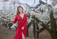 [YITUYU艺图语]2021.12.22 一袭红妆拂梨花 如意[31+1P／92.4MB]-美图岛