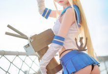 Rinn小采 — 岛风 [8P-32M]-美图岛