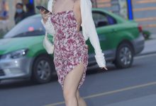 都市丽人碎花吊带裙少妇【94P-1.1G】-美图岛