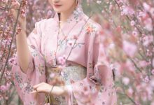 [YITUYU艺图语]2022.03.31 桃花和服 一一[28+1P／297MB]-美图岛