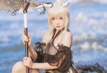 [YITUYU艺图语]2022.05.08 cosplay 明日方舟 闪灵 桜桃喵[29+1P／641MB]-美图岛