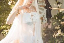 瓜希酱 - NO.66 明日方舟 白金泳装 (Platinum) [25P-159MB]-美图岛