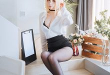 [rioko凉凉子] 办公室的意外 [35P-394MB]-美图岛