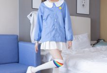 [BoBoSocks袜啵啵]NO.229 稚予-板鞋、皮鞋、两双大腿袜[155P+1V／5.90GB]-美图岛