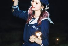 [YITUYU艺图语]2022.11.24 无人海滩的烟火 茜akane[24+1P／199MB]-美图岛