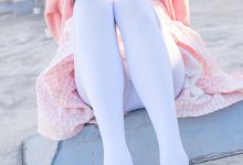 稚乖画册 -晴空06 夜夜 天台粉裙 [82P-0.98GB]-美图岛