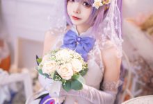 艾西aiwest - NO.02 刻晴花嫁 [40P-545MB]-美图岛