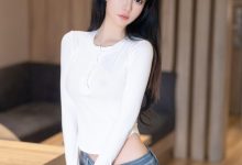 谢小蒽(幼幼) 《白衣牛仔裤》 原版写真[92P-699MB]-美图岛