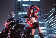 Sakiiii翎柒 - NO.10 机车凛 [9P-76MB]-美图岛