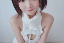 羽天shine -  白色毛衣写真 [112P4V-659MB]-美图岛