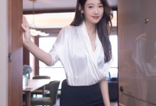 唐安琪《黑色短裙》原版写真 [83P-1.03G]-美图岛