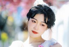 [YITUYU艺图语]2023.04.19 冬樱花下 迟白 [22+1P／254MB]-美图岛