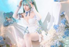 星之迟迟 -  2024年02月计划A 初音未来 粉蝶花精灵[54P+1V-4.51GB]-美图岛