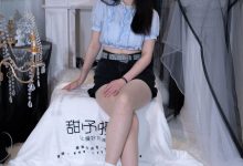 甜予摄影 NO.017 栗栗-板鞋、白棉袜、肉丝[130P+2V／9.91GB]-美图岛