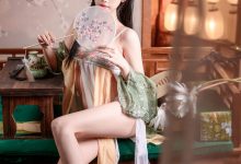 [蜜汁猫裘] 守财狐仙 粉黛 [56P+1V-1.85G]-美图岛