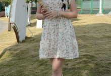 初夏女神 NO.159 双双 迎春碎花裙[140P+1V／5.68GB]-美图岛