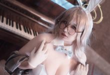 阿半今天很开心-蔚蓝档案-兔茜[47P+7V-348MB]-美图岛