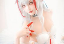 瓜希酱-碧蓝航线-镇海旗袍[15P-25MB]-美图岛