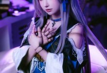 一千只猫薄禾 - NO.008 小黑塔[19P-135.5M]-美图岛