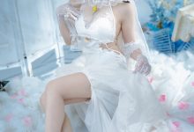 一千只猫薄禾 - NO.011 花园 誓约婚纱[16P-56.6M]-美图岛