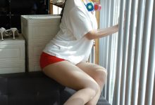 [IESS异思趣向] 2024.08.20 丝享家 1826 秋秋《白T红裙》[82P-71.2M]-美图岛